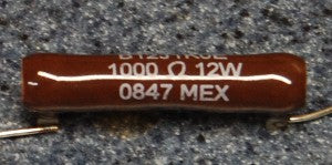 1000 Ohm 12 Watt Power Resistor
