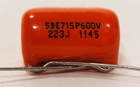 .022 mfd 600 volt Orange Drop Capacitor
