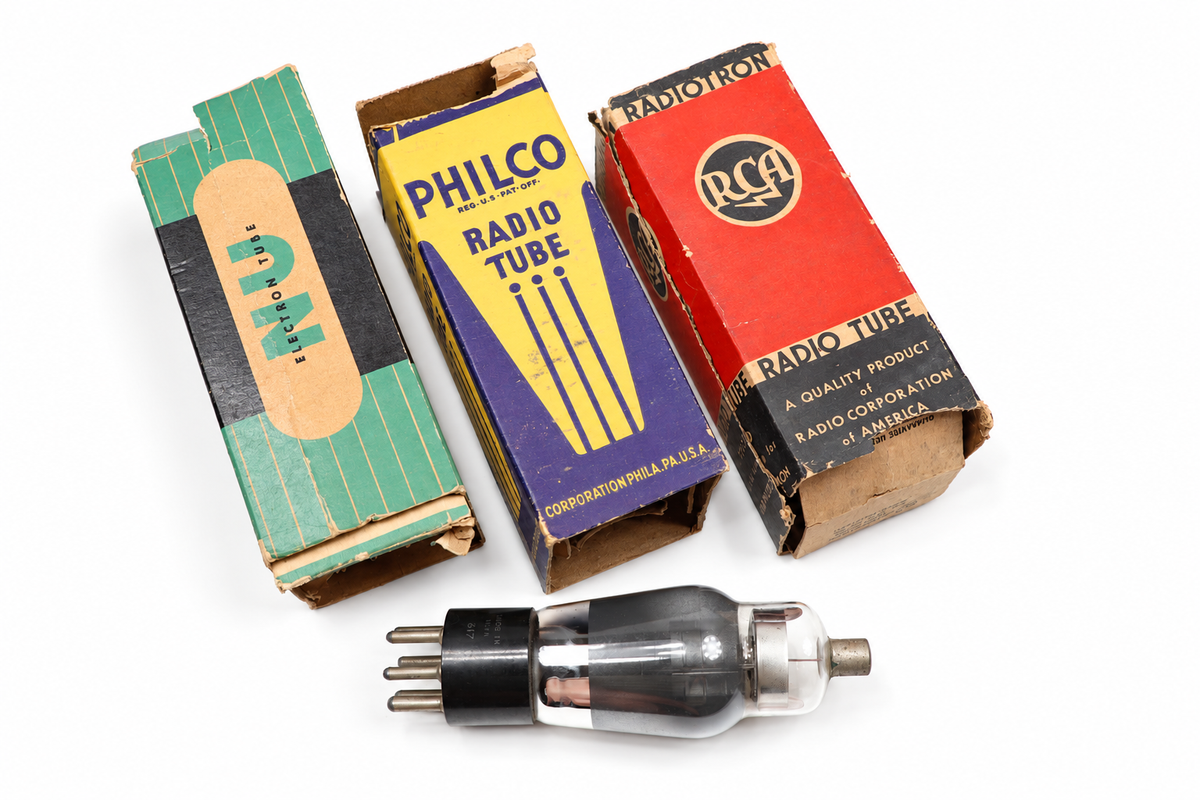 NOS 57 Tube for Early Model Hammonds