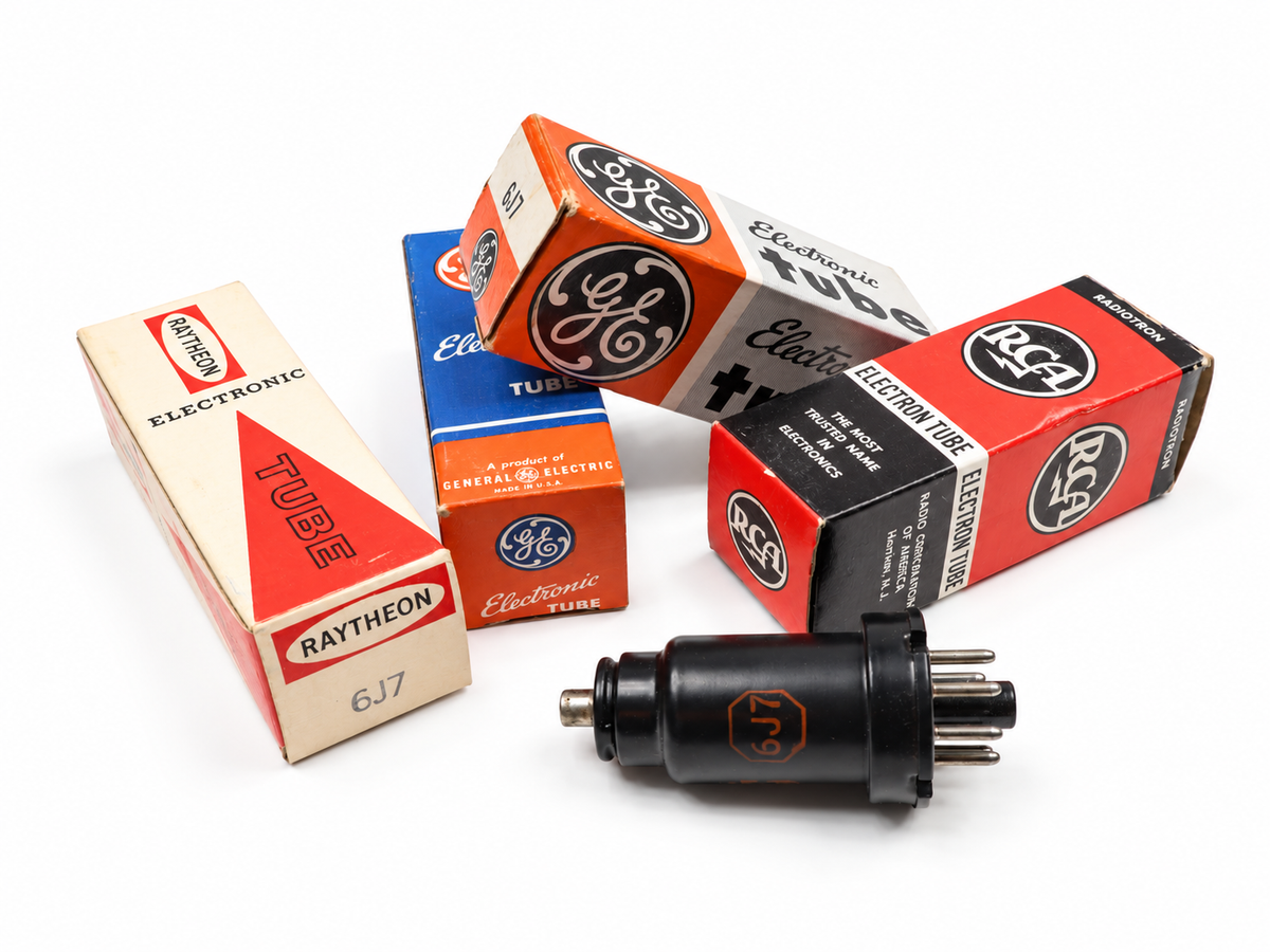 6J7 High Gain Pentode Tube