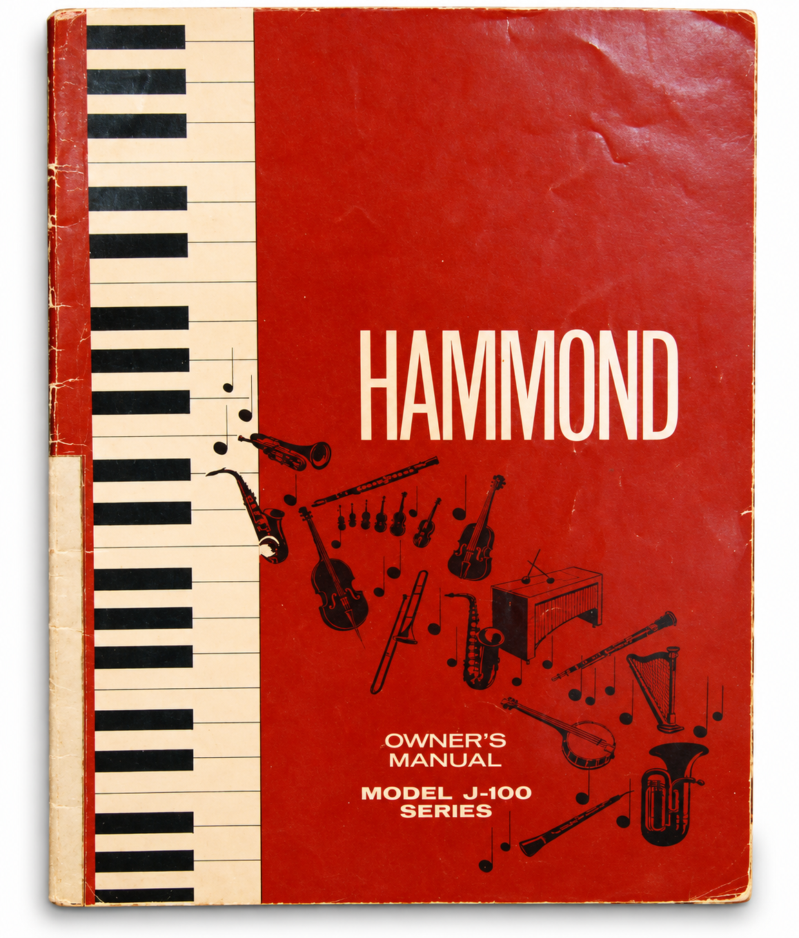 Original Hammond J-100 Owner`s Manual