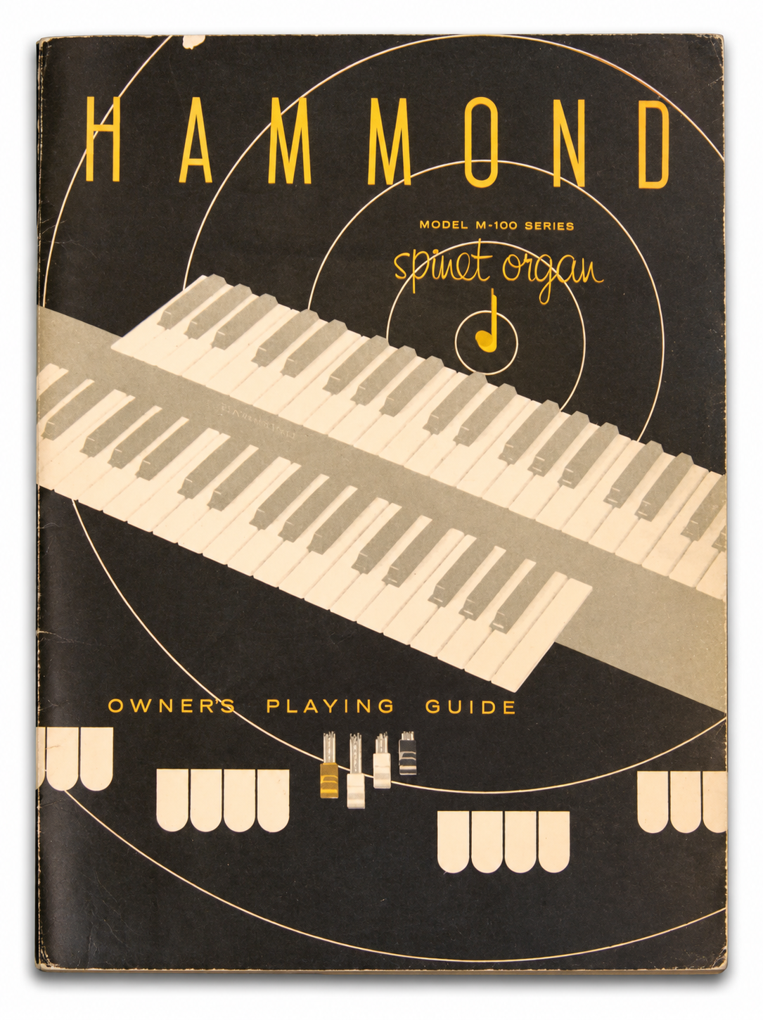 Original Hammond M-100 Owner`s Manual