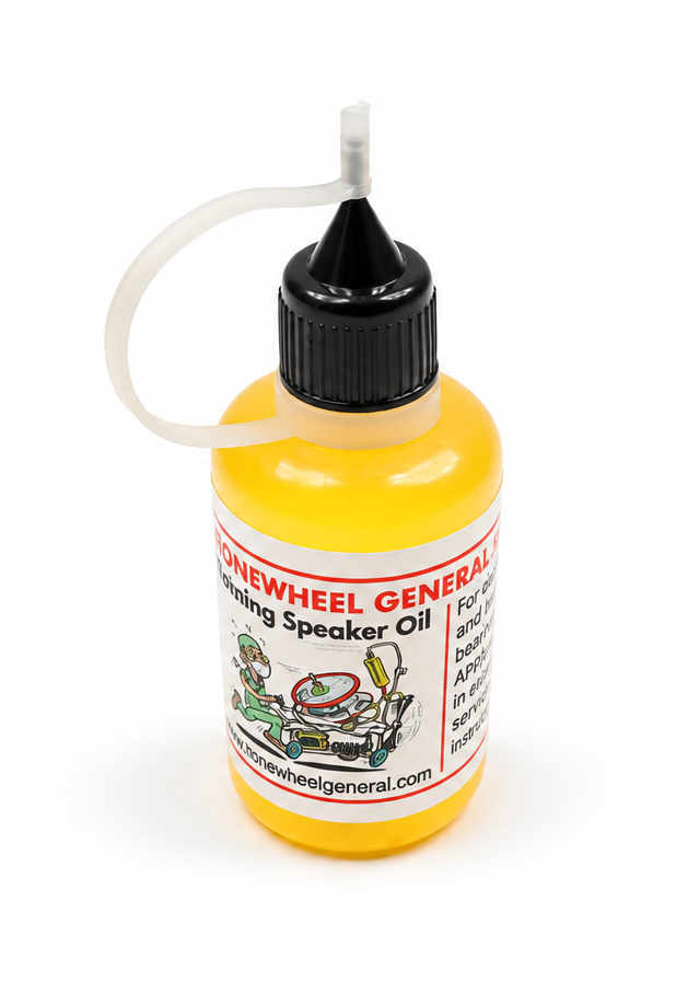 Rotating Speaker Motor and Rotor Oil