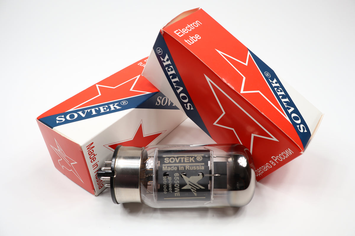 Sovtek 6550 Power Tubes - Matched Pair