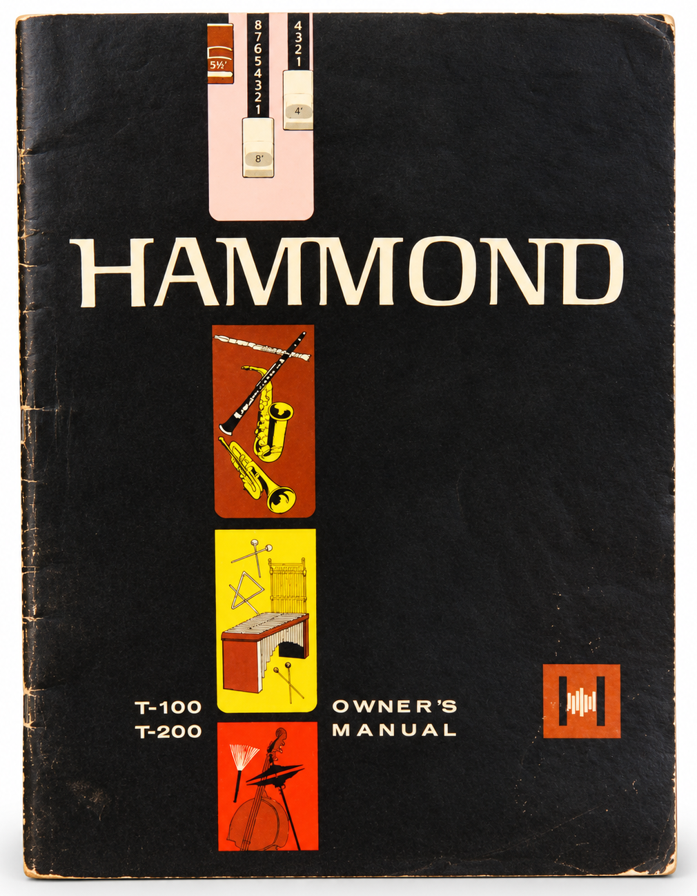 Original Hammond T-100 - T200 Owner`s Manual