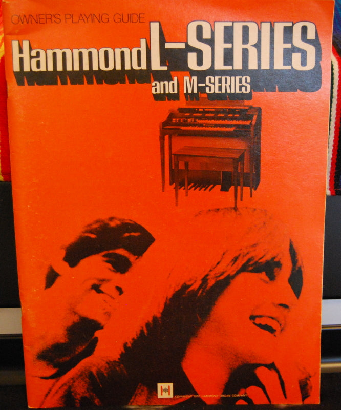 Original Hammond L-100 Owner`s Manual