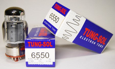 Tung-Sol 6550 Power Tubes - Matched Pair